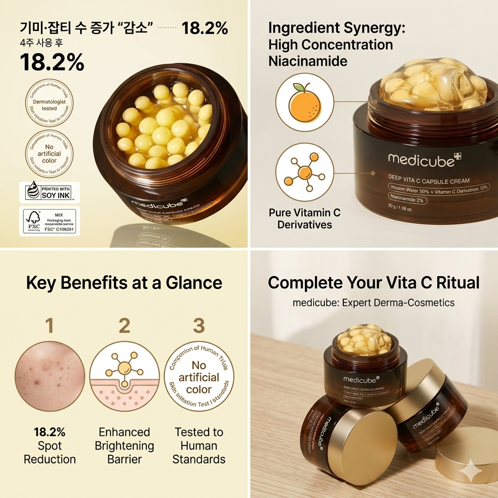 Medicube Deep Vita C Capsule Cream
