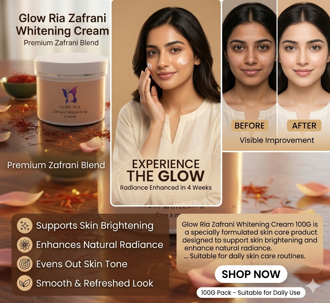 Glow Ria Zafrani Whitening Cream
