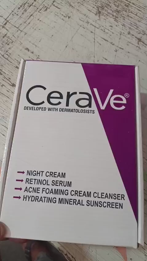 CeraVe Complete Skincare Bundle of 4