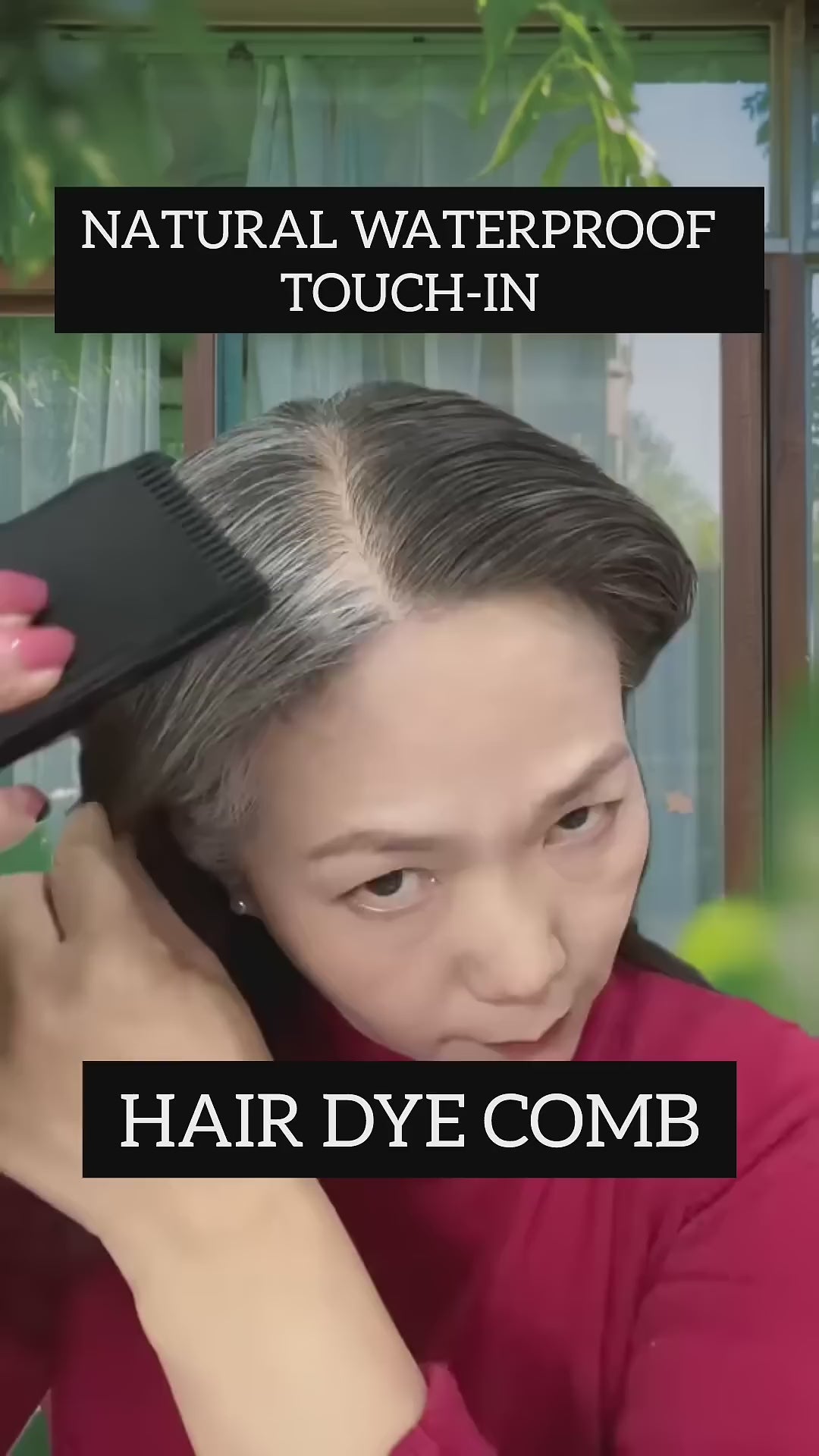 Water And Sweat Proof Hair Comb Dye